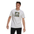 T-shirt bianca con stampa mimetica adidas Camo Box Graphic, Abbigliamento Sport, SKU a722000125, Immagine 0